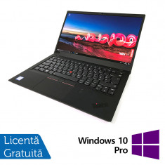 Laptop Refurbished Lenovo ThinkPad X1 CARBON, Intel Core i5-8350U 1.70 - 3.60GHz, 8GB DDR3, 240GB SSD, 14 Inch Full HD, Webcam + Windows 10 Pro NewTec foto