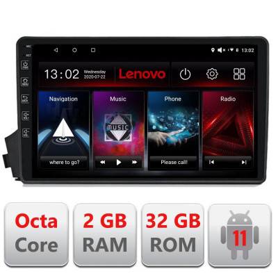 Navigatie dedicata Ssangyong Kyron Actyon D-158 Lenovo Octa Core cu Android Radio Bluetooth Internet GPS WIFI DSP 2+32 GB 4G KI CarStore Technology foto