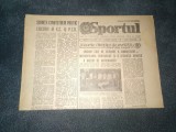 ZIARUL SPORTUL 6 APRILIE 1984