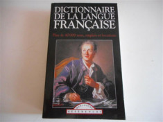 Dictionnaire de la langue francaise, Plus de 40.000 sens, emplois et locutions foto