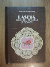 LASETA , BRODERIE ARTISTICA SI GOBLEN de VASILICA ZIDARU POPA *PREZINTA HALOURI DE APA foto