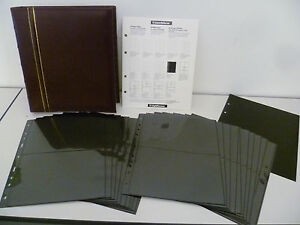 File PVC de rezerva Optima 1S pentru blocuri si materiale filatelice - 10 buc.