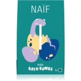 Naif Kids Bath Bombs bombă de baie pentru copii 3x40 g