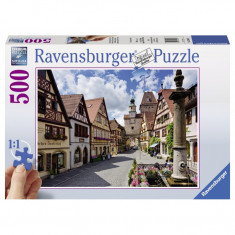 Puzzle Rothenburg, 500 piese Ravensburger