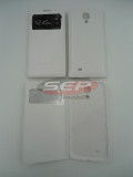 Toc FlipCover EasyView Leather Samsung I9500 Galaxy S4 WHITE