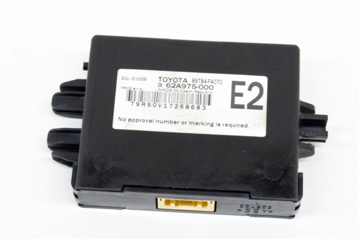 Modul imobilizator TOYOTA C-HR _X1_ 2021 OEM: 89784-F4070,62A975-000 14877588