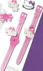 Ceas Junior HELLO CHARMY KITTY KID FLIP TOP WATCH CK25380 foto