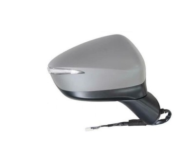 Oglinda usa exterioara MAZDA CX-3 (DK), 01.2015-, partea dreapta, reglare electrica; grunduit; incalzit; sticla convexa; geam cromat; rabatabil; 9 ga foto