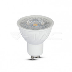 Spot LED Cip SAMSUNG GU10 6.5W Plastic lentilă de 110` Dimabil 3000K COD:198