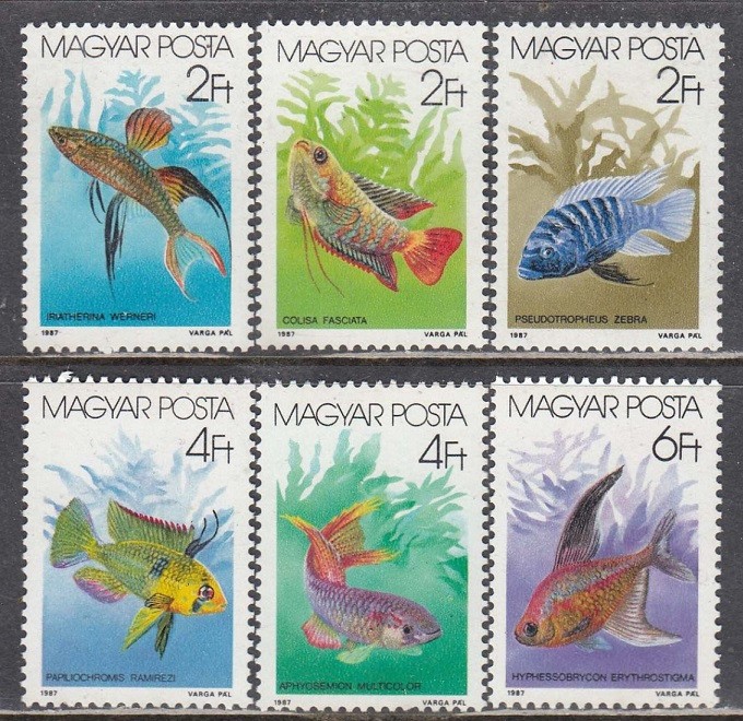 C5498 - Ungaria 1987 - Pesti 6v.nestampilat MNH