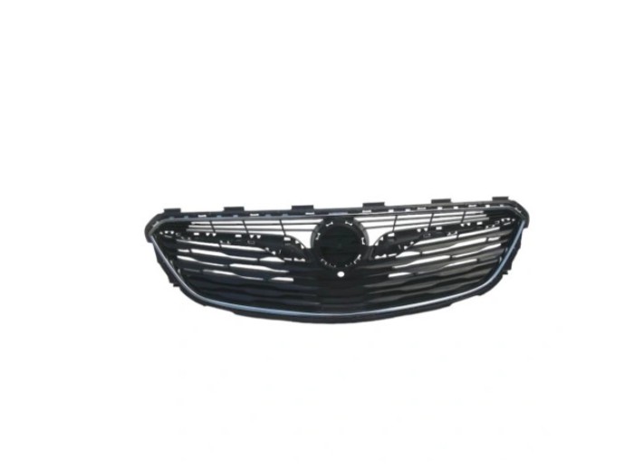 Grila radiator Opel Insignia, 03.2017-06.2020, montare fata, cromat/negru; complet, RapidAuto
