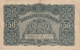 Set Romania 25,50 bani 1917 (ND)