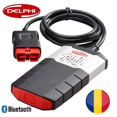 Tester Auto Diagnoza Multimarca AUTO + CAMIOANE Delphi Soft 2020 in LB ROMANA foto