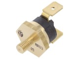 Termostat SPST-NC 100&deg;C 16A 250VAC cu terminali 6,3mm