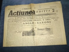 ZIARUL ACTIUNEA 30 MAI 1942 foto