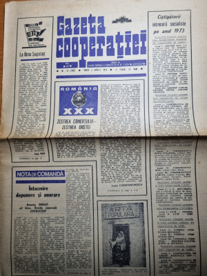 gazeta cooperatiei 5 aprilie 1974-art. ocna sugatag,baltesti prahova foto