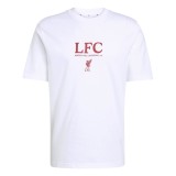 FC Liverpool tricou de bărbați Graphic white - XL