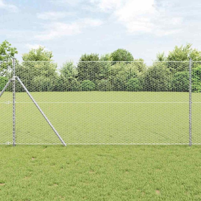 Gard Hexagonal 1.4x100 m Oțel Galvanizat