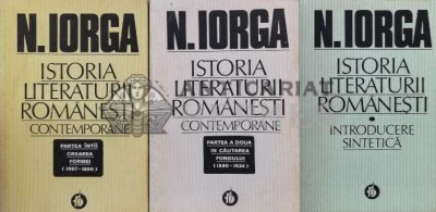 Istoria literaturii romanesti. Crearea formei (1867-1890). In cautarea fondului (1890-1934). Introducere sintetica (dupa note stenografice ale unui cu foto