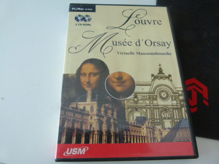 Louvre, Musee d&#039;Orsay - cd -rom