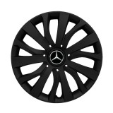 Set 4 capace roti 15 inchi (R15) compatibile MERCEDES, Model - 345 Black, Autohelix MSA