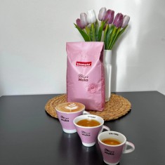 Set TRISMOKA MISS MOKA cu 6 cescute si farfurii pentru cappuccino