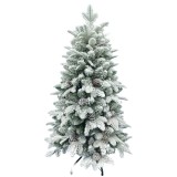 Cumpara ieftin Brad artificial cu zapada si conuri, Alska, 120 cm