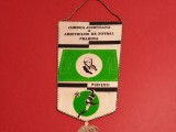 Fanion fotbal - Colegiul Arbitrilor de Fotbal PRAHOVA (model 3) FRF-Romania 1992