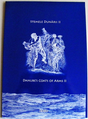 2010 Romania - Stemele Dunarii II, mapa filatelica LP 1880 c, bloc FDC albastru foto