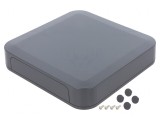 Carcasă ABS Gri &Icirc;ntunecat 200x200x40mm