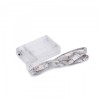 Banda LED RGB 1m cu 30 LED SMD, Functionare pe Baterii 3x AA, Autoadeziva, Family Decor