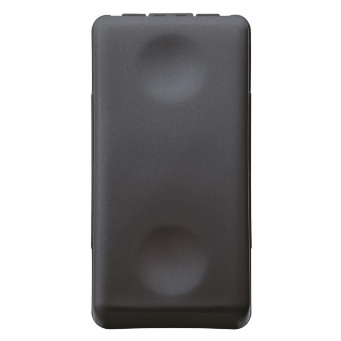 Intrerupator cap scara Gewiss System GW21576-1BL, incastrat, modular - 1, negru