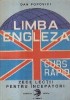 Limba engleza - Curs rapid. Zece lectii pentru incepatori