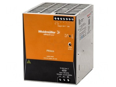 Alimentator Pulsatoriu pentru Șină DIN 480W 24V 20A foto