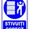 Semn stivuiti corect