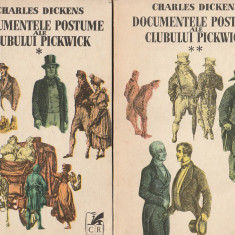 CHARLES DICKENS - DOCUMENTELE POSTUME ALE CLUBULUI PICKWICK ( 2 VOL )