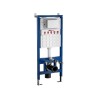 Rezervor WC Suspendat Roya 6-9L, HDPE, 500x120x1140mm, Cadru Albastru, Montaj pe Perete, Capacitate 400kg