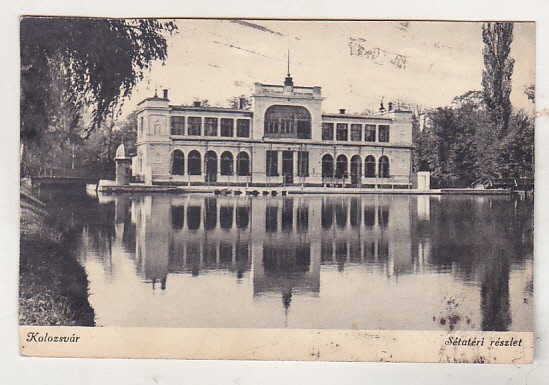 bnk cp Cluj - Vedere - uzata 1945 - decupata