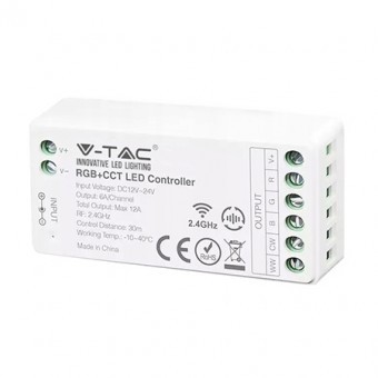 CONTROLLER BANDA LED RGB + ALB WI-FI foto