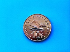 10 Francs 1992 Noua Caledonie-stare buna!-RAR