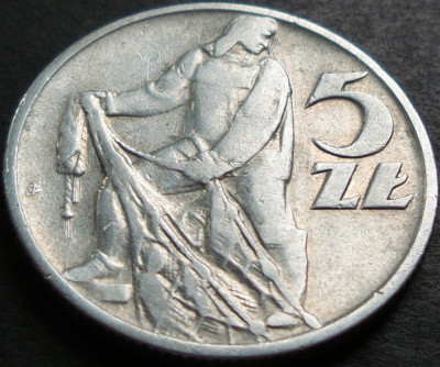 Moneda 5 ZLOTI - POLONIA, anul 1959 * cod 4579 B foto