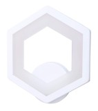 Cumpara ieftin Aplica LED, 12W, hexagon, lumina rece, IP20