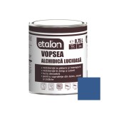 Vopsea alchidica pentru lemn / metal, Etalon, interior / exterior, albastru inchis, 0.75 L