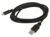 Cablu USB 3.0 USB A la USB C 1m Negru
