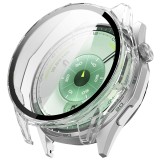 Husa + folie Huawei Watch GT 6 46mm Asteroid GSM Defense, transparenta (Pachet 360&deg;)