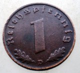 B.049 GERMANIA 1 REICHSPFENNIG 1937 D, Europa, Bronz