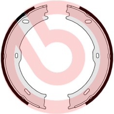 BREMBO S 50 523 ESSENTIAL LINE Set saboti frana, frana de mana