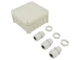 Cutie de conexiuni IP67 114x114x58 mm