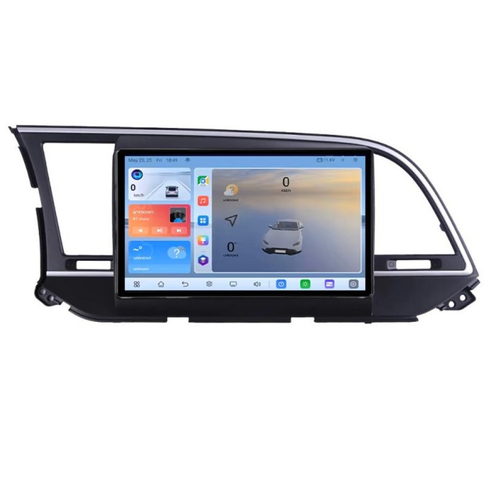 Navigatie Hyundai Elantra 2015-2018 C-581 Android 8 Core 2.2 Ghz 8+128 Qled 1K ADAS 4G LTE GPS 360 KIT-581+EDT-E409V3 CarStore Technology