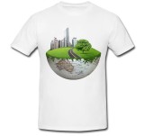 Cumpara ieftin Tricou &quot; Planet earth half &quot;